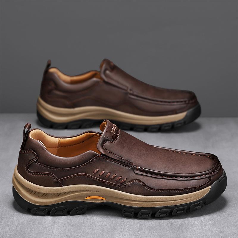 Men's Loafers Fashion Casual Shoes Comfortable Platform Flats Leisure Men Flats Classics Outdoor Trekking Shoe