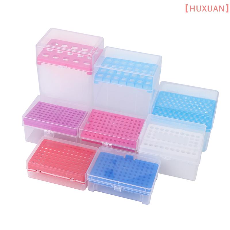 1PC Micropipette Plastic Box 10ul/200ul/1ml/5ml/10ml Plastic Laboratory Pipettor Tip Box For Experiment Pipette Tip Holder Box