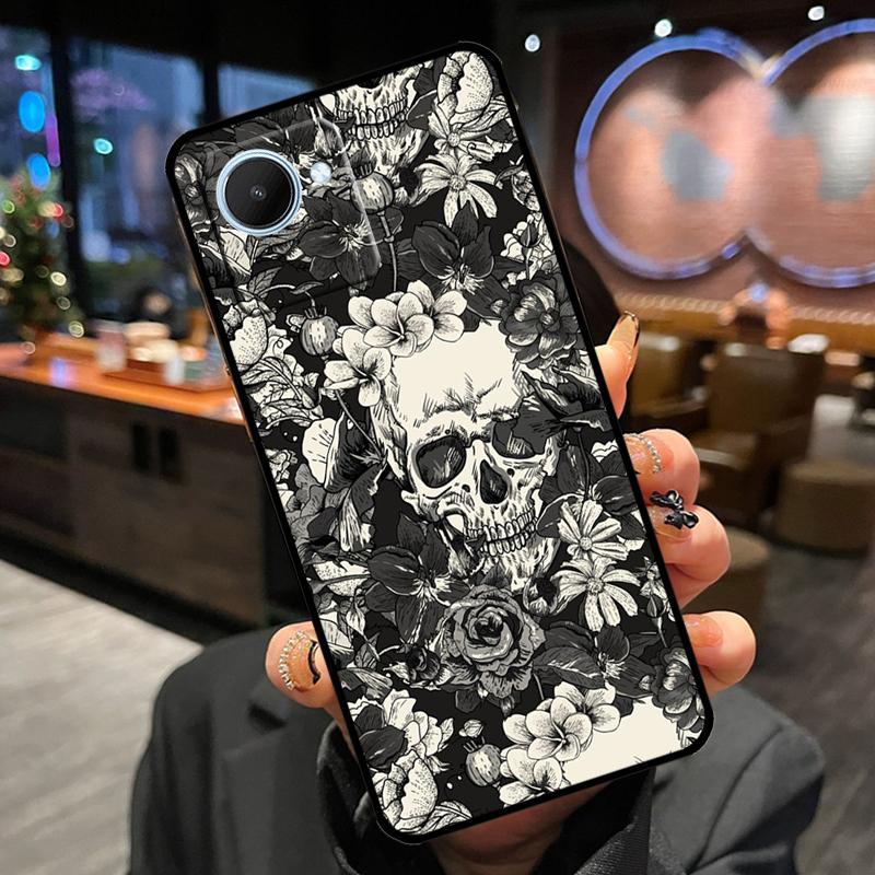 Gothic Fashion Skull For Realme 10 9 Pro Plus 8i 9i C11 C15 C30 C31 C35 C21Y C25Y GT Neo 2 3 3T GT Master Case