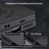 For Huawei Mate 70 Case Wood Texture PU Leather Coated PC TPU Phone Cover