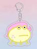 1pc My Little Pony Cute,Funny Frog Acrylic Keychain, Character Twilight Sparkle, Rainbow Dash, Pinkie Pie, Fluttershy, Suitable For Keys, Decorations,