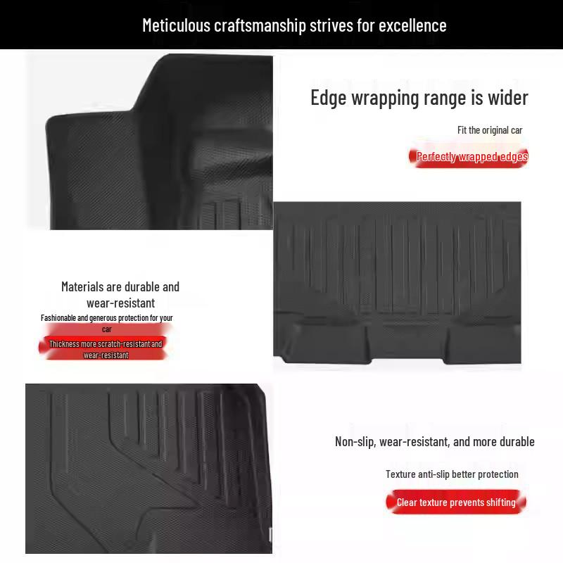 Floor Mats for 25-Year-Old MG ZS Hybrid LHD: Eco-friendly, Odorless, Waterproof, Wear-resistant, and Non-slip.