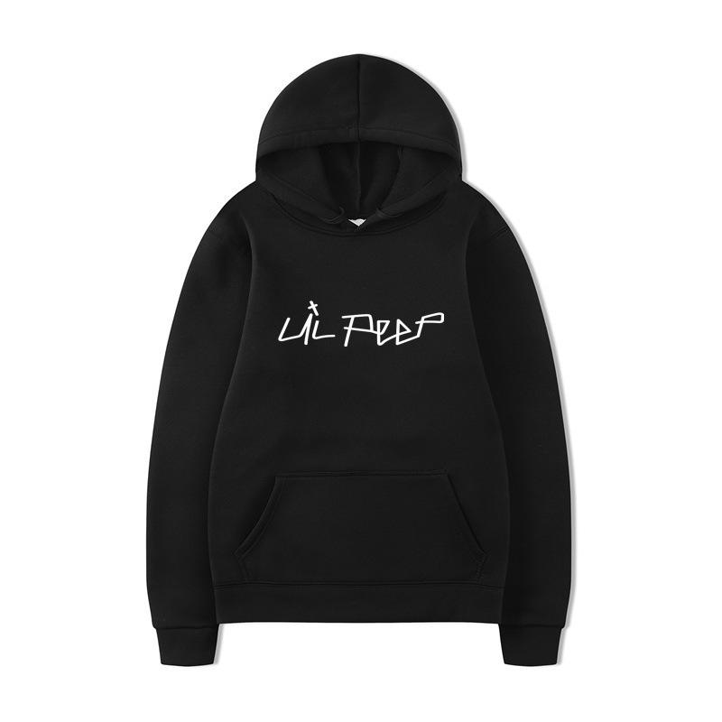 Hot Search Street LilPeep Hooded Crew Neck Sweater Hooded Sweater