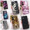 For Infinix Smart 20 4G X6840 Smart20 Phone Case Soft Black Silicone Cover Butterfly Dragon Cat Floral Painting Bumper Funda