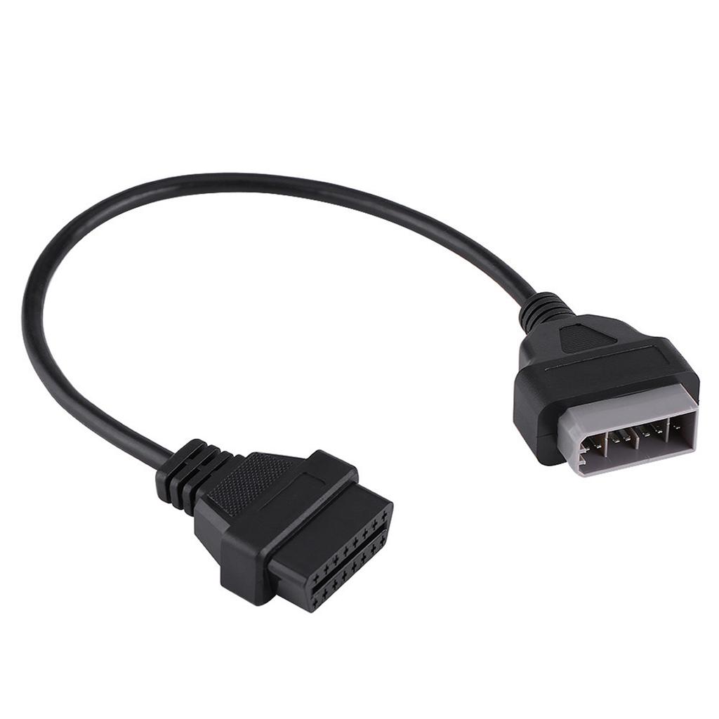 14 Pin 16 Pin Adapter Diagnostic Cable Black 40cm Length