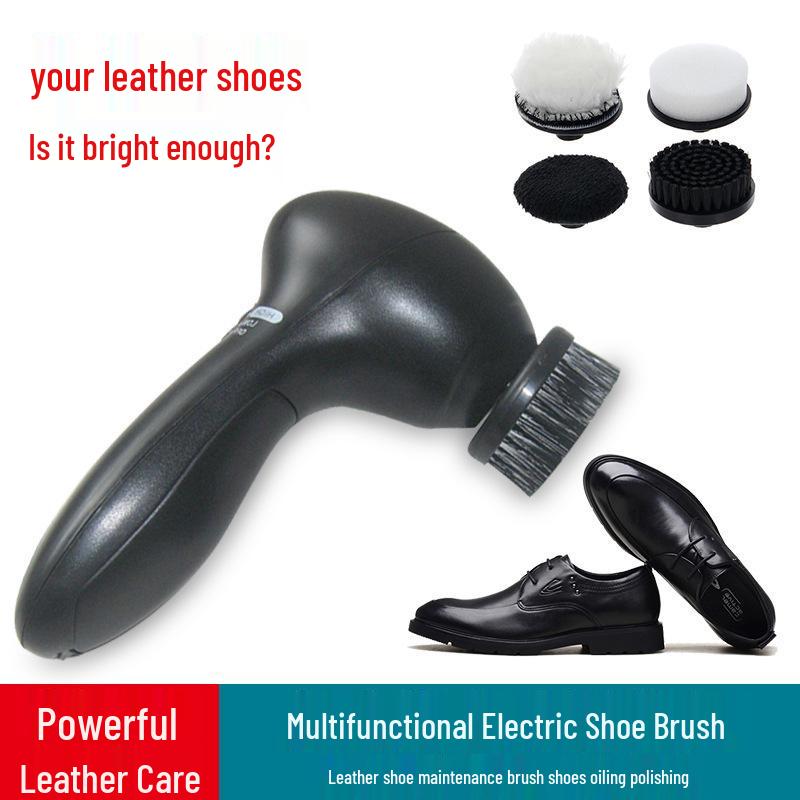 Multifunctional Electric Shoe Polisher and Leather Care Tool