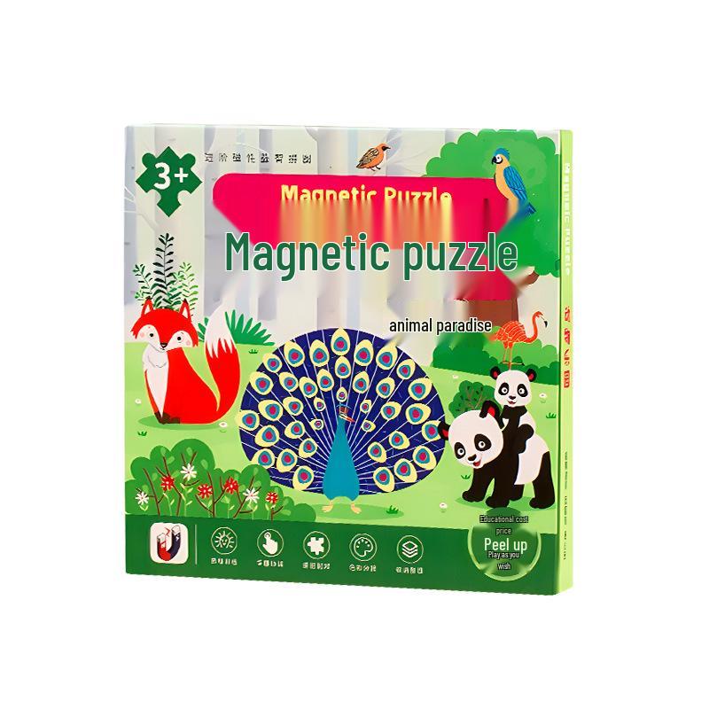 Preschool Magnetic Puzzle for 3-6 Year Olds – Enhances Early Education and Cognitive Skills