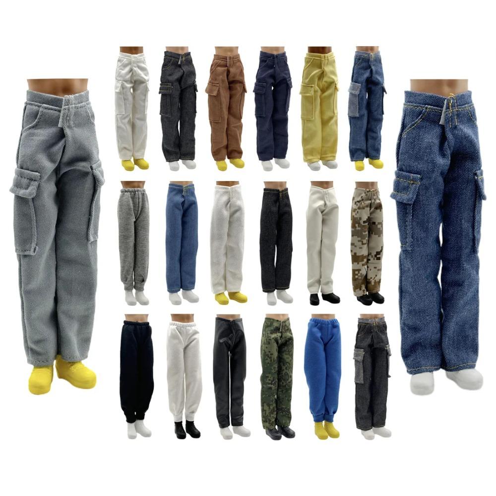 Modisches Cooles Hosen-Outfit in vielen Styles für 12 Zoll 30cm Ken-Puppe Viele Styles zur Auswahl Geschenke für Mädchen Puppenzubehör