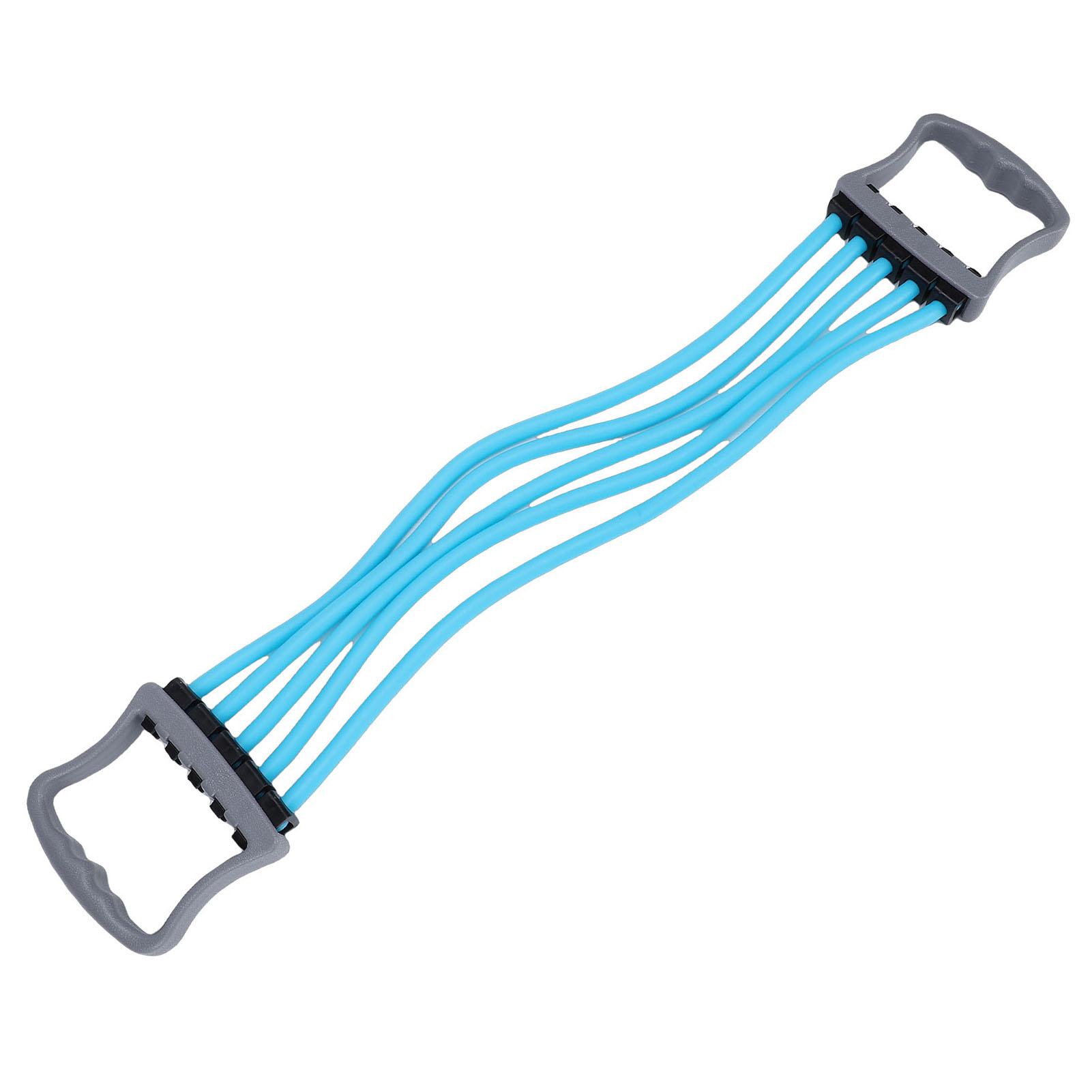 5 трубок   Эспандер Фитнес Тренировка Растяжка Фитнес-резинка для тренировки груди, рук, спины, плеч