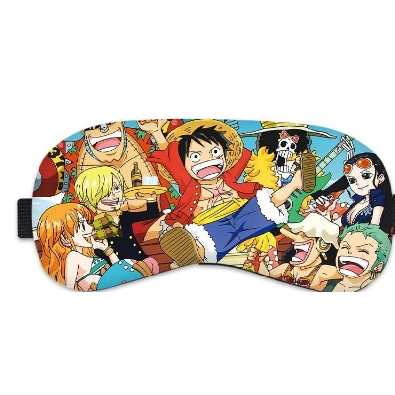 One Piece Druck Verdunkelnde Schlaf-Augenmaske Augenabdeckungen