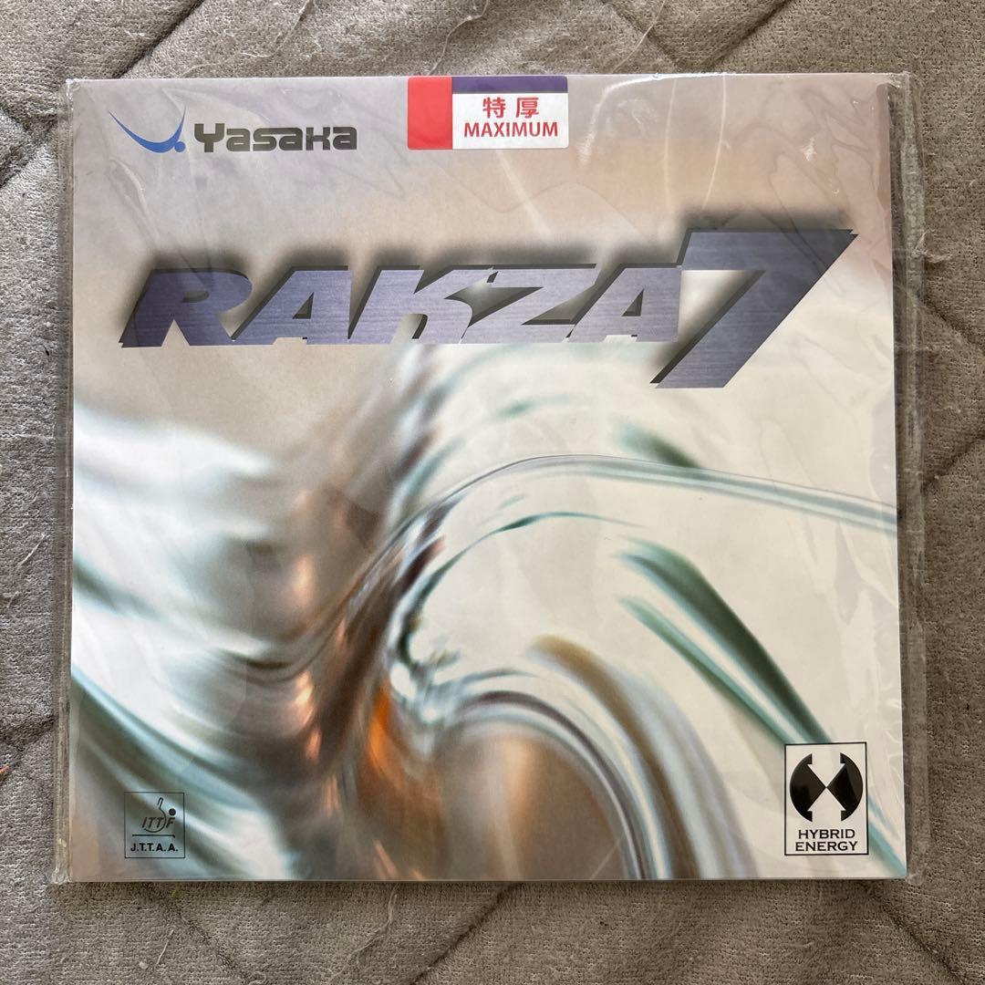 Used Yasaka RAKZA 7 Red Extra Thick