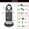 Master Lock Portable Key Safe with Adjustable Shackle, Medium, Outdoor