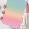 Minzgrünes Farbverlaufsmuster Metallische Gehärtete Glas Handyhülle Für iPhone 17 16 15 14 13 12 11 Pro Max 15 Plus 17 Air 17E Hülle