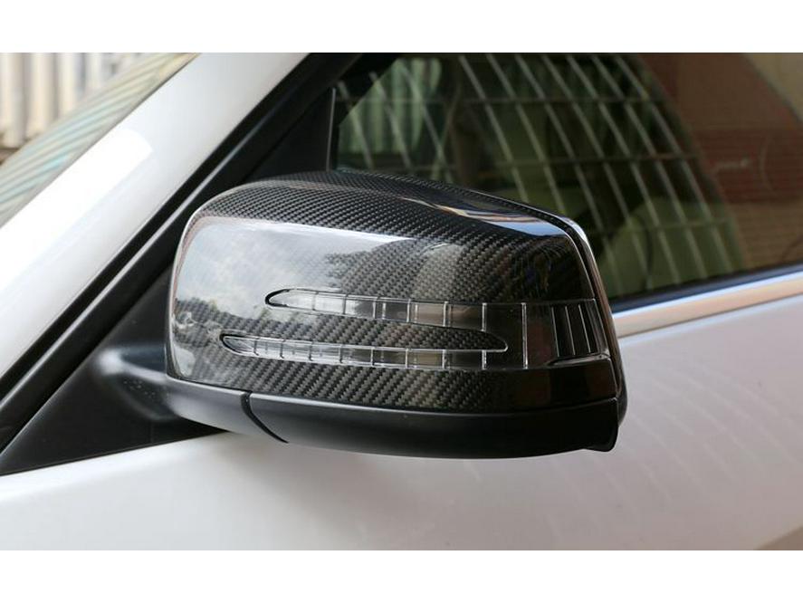 Dry Carbon Fiber Rearview Mirror Cover for Mercedes A, B, E, CLA, CLS, GLK, GLA Class, W204, 212