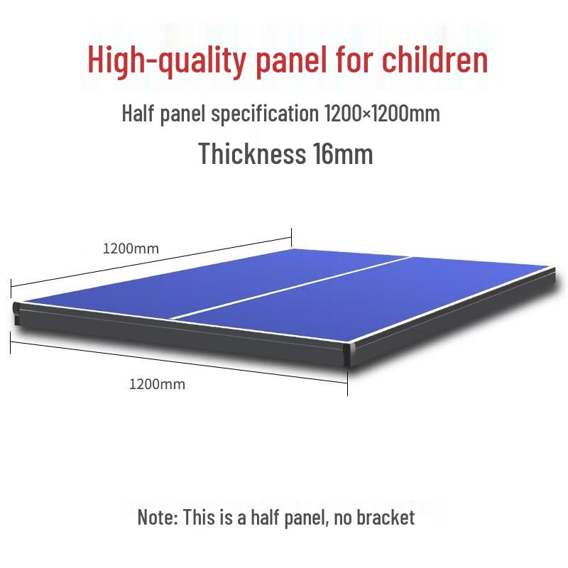 WEZHO Children s Foldable Half-Size Indoor Ping Pong Table