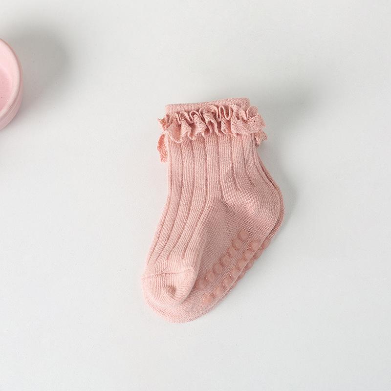 Lovely Infant Sock Cartoon Newborn Baby Socks Dispensing Glue Non-slip Cute Boys Girls Baby Socks Kids Sock Floor Socks