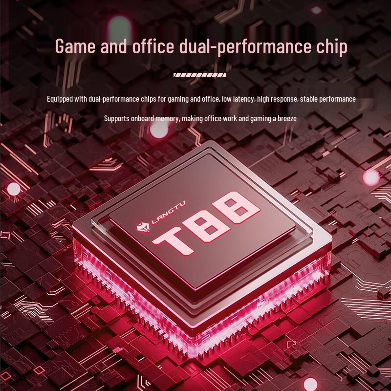 Langtu Tri-Mode Customizable Mechanical Gaming Keyboard