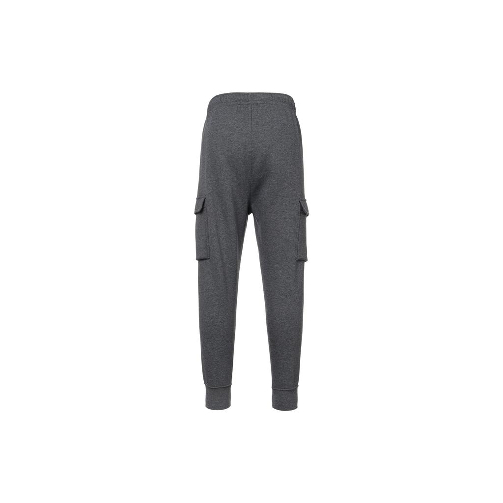 Nike Sportovní kalhoty Club Fleece Cargo Joggers Pánské Spodní díly Tmavě šedá CD3130-071