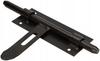 Gate latch 270 BLACK + PADLOCK