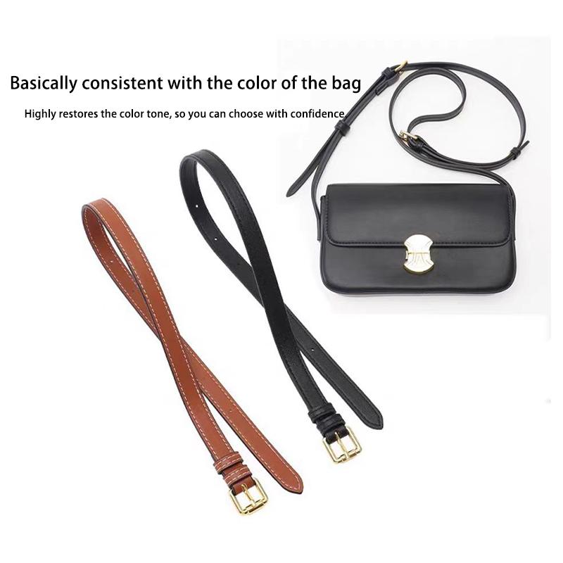 EverToner Suitable C Triomphe Handbag Strap Leather Accessory Underarm Shoulder Strap Accessories