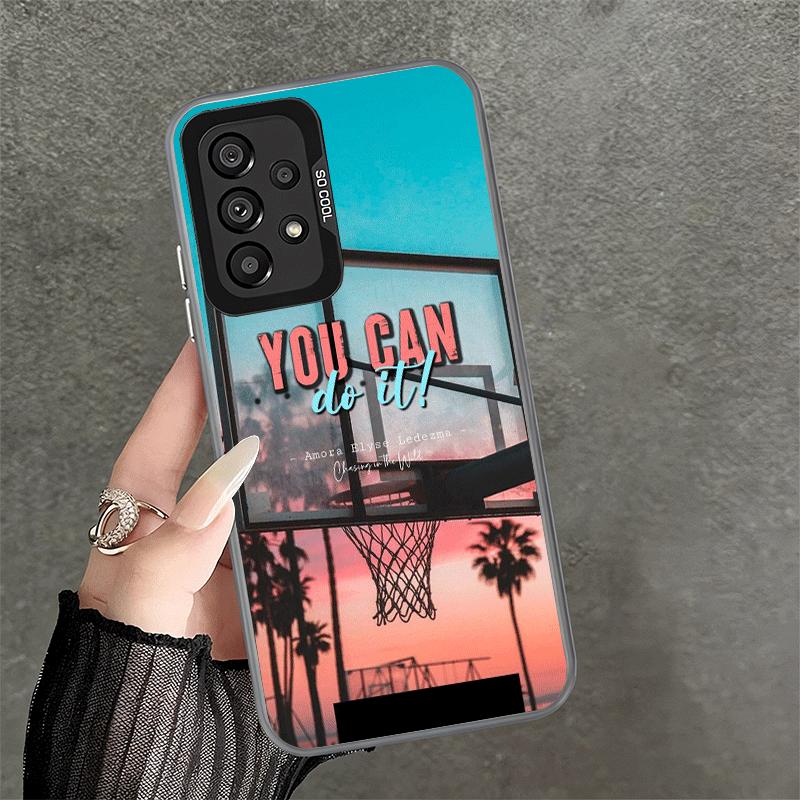 Basketball Sports Aesthetics Soft Phone Case for Samsung A17 A16 A15 A14 A13 A57 A56 A55 A54 A53 A37 A36 A35 A34 A33 A26 A25 A24