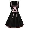 Bestseller: Halloween Bavarian Oktoberfest Costume - Women's Performance Dungaree Set