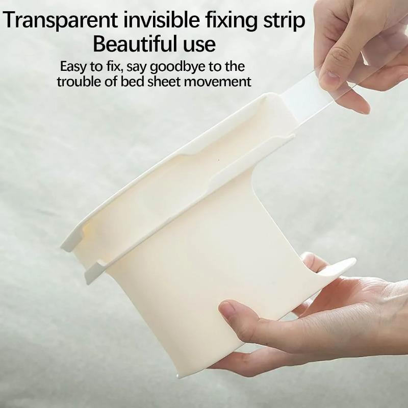 4 Pcs Heavy Duty Bed Sheet Corner Tightener Clips High-Quality Durable Grippers For Bed Sheet Protectors