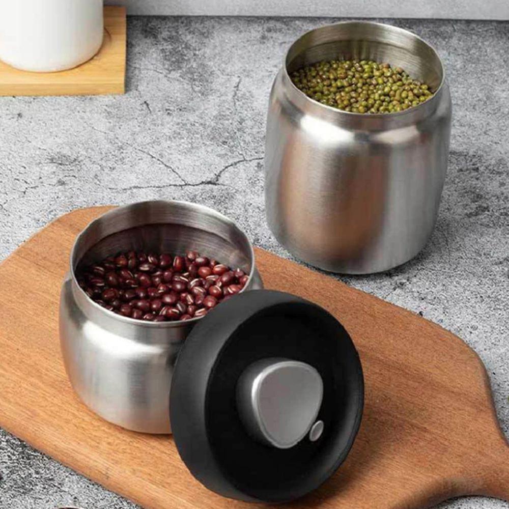 Carafe isotherme en acier inoxydable 304 pour grains de café, thé et céréales.