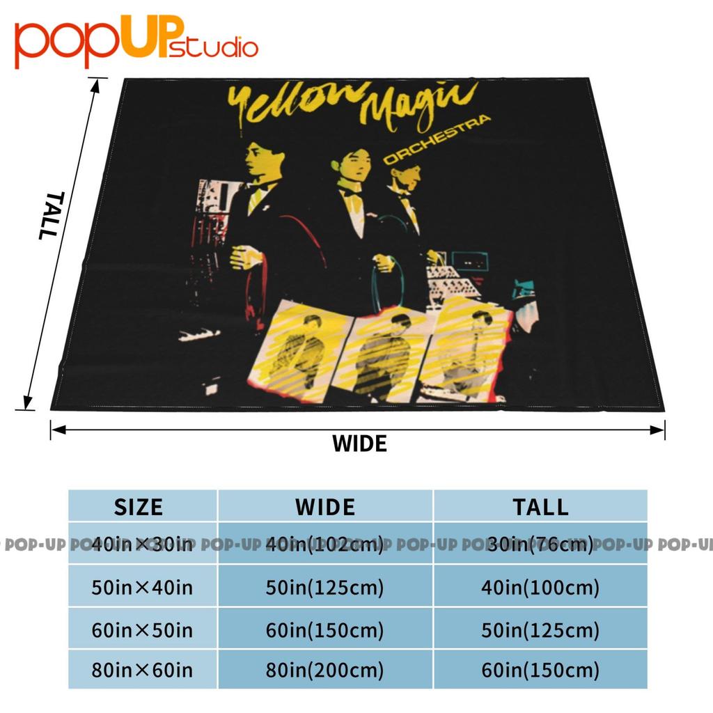 Yellow Magic Orchestra Syntpop New Wave Ultra-Soft Blanket Quilt Winter Sofa Cover Bed Covers