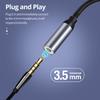 USB Typ C auf 3,5 mm Aux-Adapter Typ C 3/5-Klinken-Audiokabel Kopfhörerkabel-Konverter für Samsung Galaxy S21 Ultra S20 Note 20