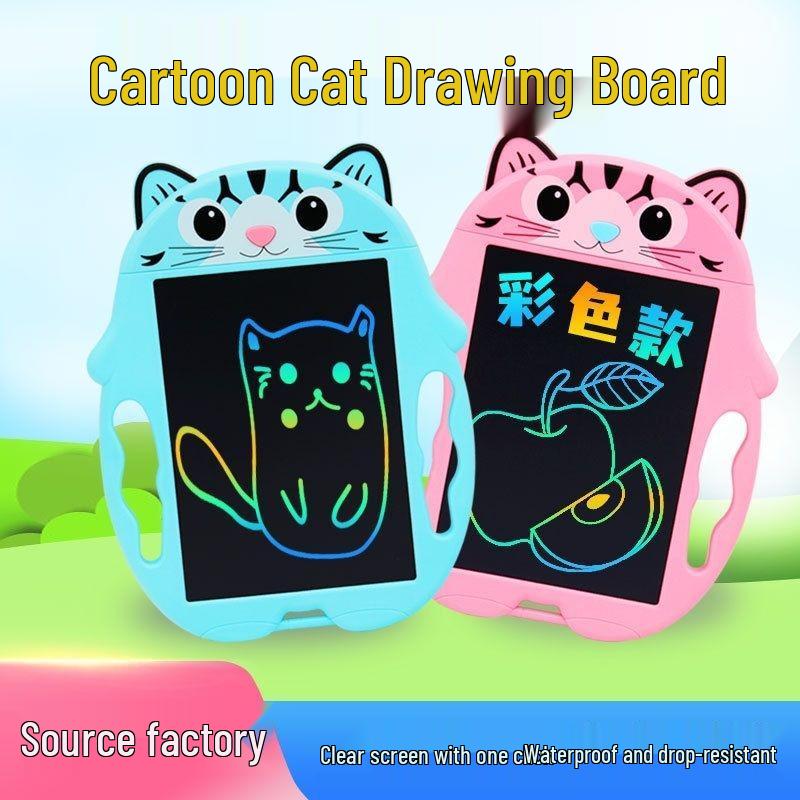 LCD Drawing Board for Toddlers - Colorful Handwriting & Doodle Pad for Kids
