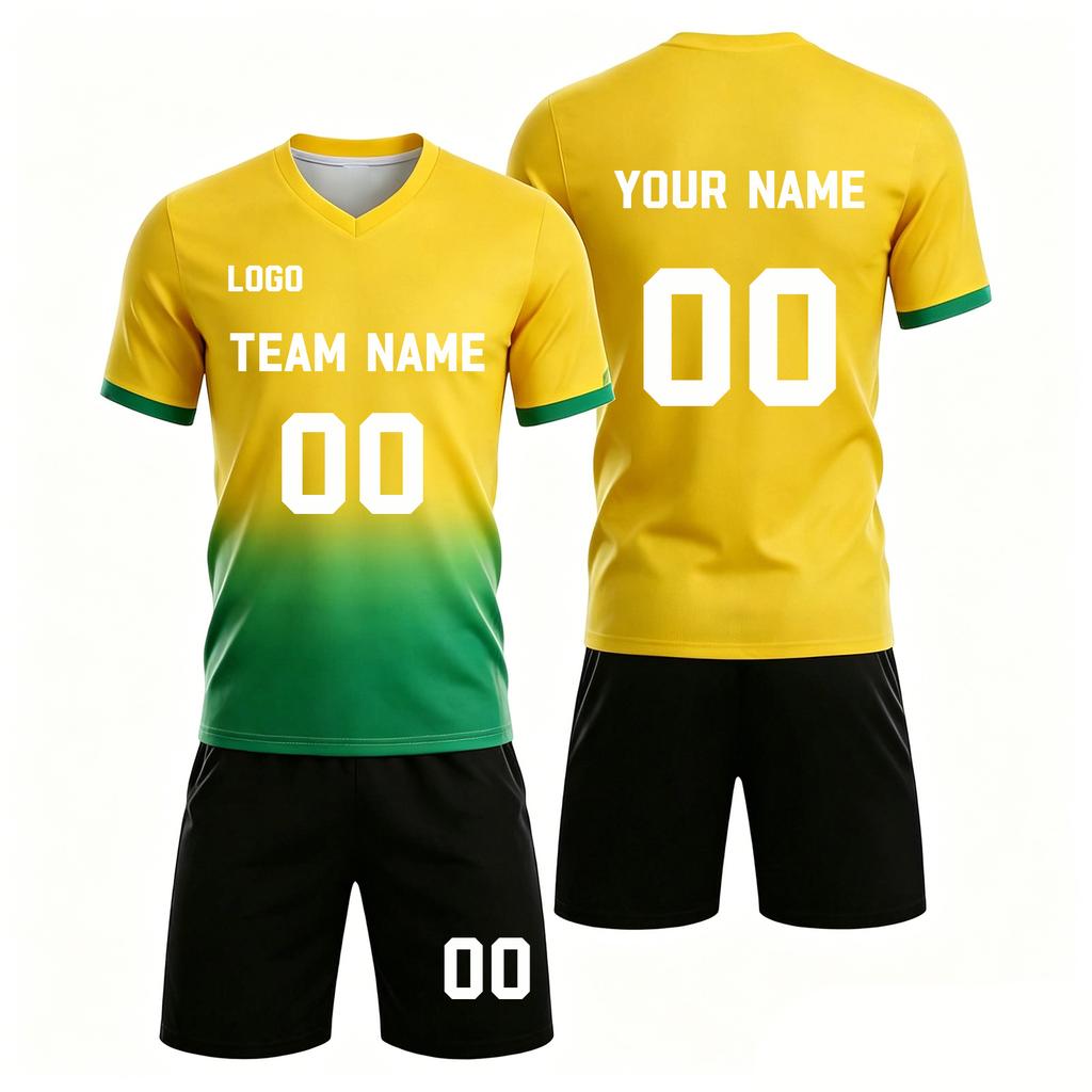 Personalised Shirts Kit Mens Girls With Name Number Custom Football Jerseys For Boys Training Suit