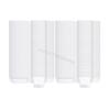 100 Pieces Empty Wax Melt Molds Clear Plastic Clamshell Mould for Candle Making 6XDE