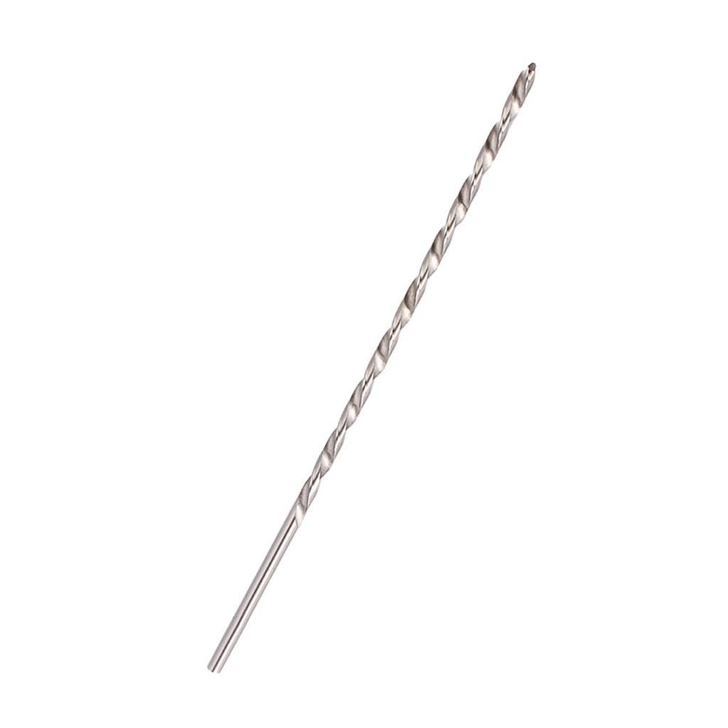 4mm HSS Extra Long 200mm Twist Drill Bit Straight Shank Auger Drill