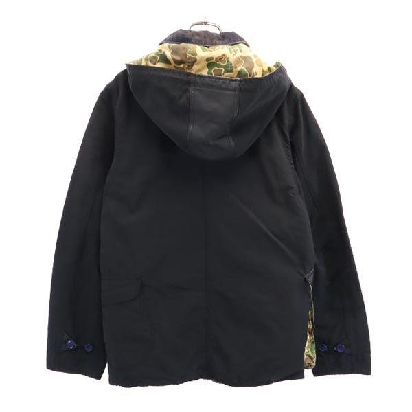 HINSON Work Jacket L Black Series Hood Men's Used