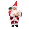 Elektrischer Musik-Weihnachtsmann für Puppenornamente Schütteln Singen Tanzen Weihnachten Alte Leute Puppen Weihnachtsgeschenke Heimdeko X3UC
