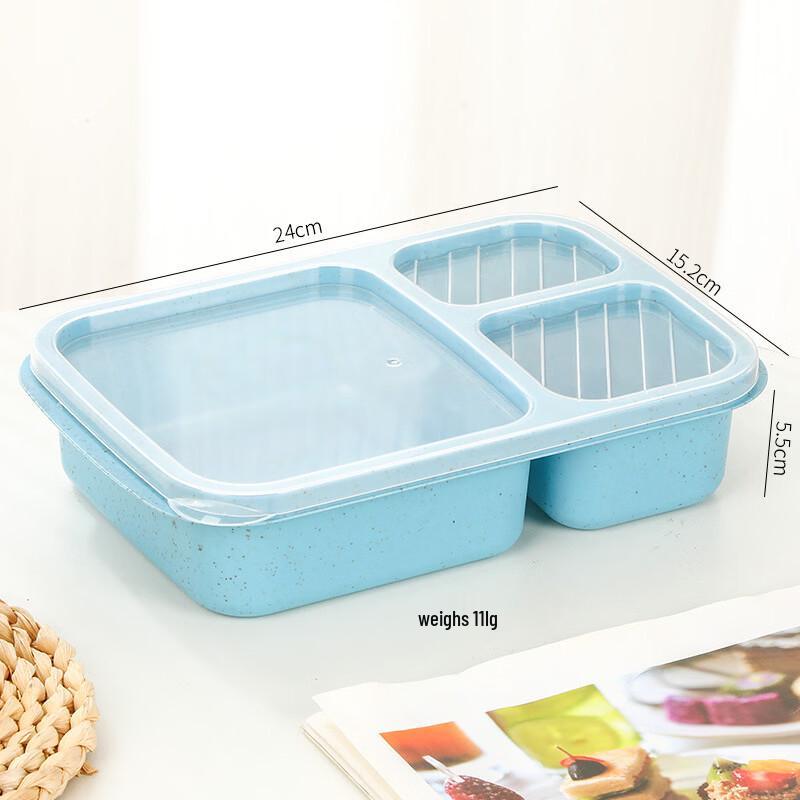 YUNLUAN Wheat Straw Partitioned Bento & Lunch Boxes