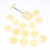 Food Safe Hand Press Flower Shaped Pastry Mold Multiple Stamps Non Stick Surface For Home Baking Mooncakes Desserts Yam Cakes