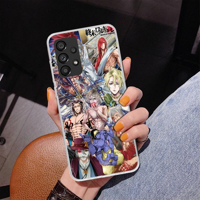 Record of Ragnarok Anime Phone Case For Samsung Galaxy A17 A16 A15 A14 A13 A57 A56 A55 A54 A53 A37 A36 A35 A34 A33 A26 A25 A24 A