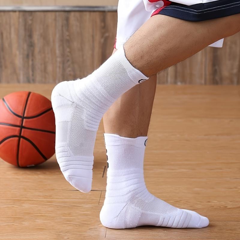 [Popular Choice] 8 Pairs, Ultra Comfort Sports Outdoor Socks - Ultra-Thick Padded, Non-slip,Breathable, Shock-absorption - Running Socks