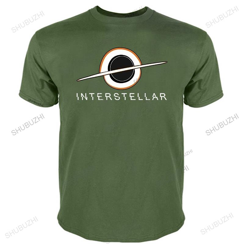 men O-neck summer short sleeve cotton tshirt Male T Shirt tee shirt interstellar letter print tshirts fashion tee-shirt for mens