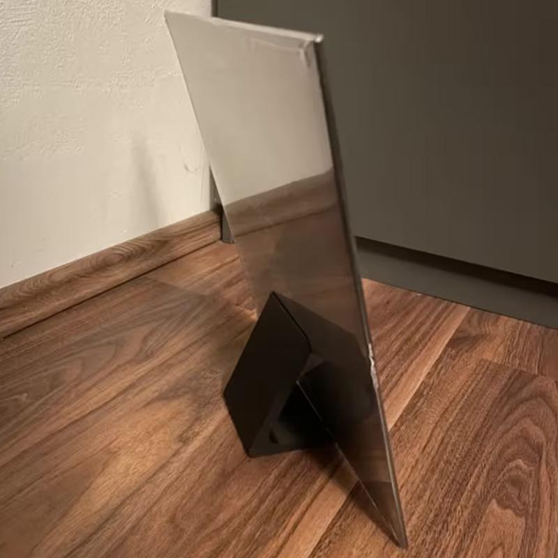 Desktop Vinyl Record Stand Stylish Minimalist LP Holder Display Shelf for Music Lovers Modern Home Decor