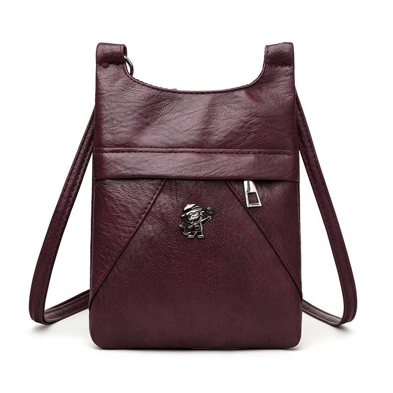 New Textured Multi-compartment Bag Simple Versatile Shoulder Bag Cross-border Messenger Bag Women's Small Bag Mother Bag