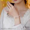 New Original Natural White Agate with Hotan Jade Fashion Versatile Bracelet