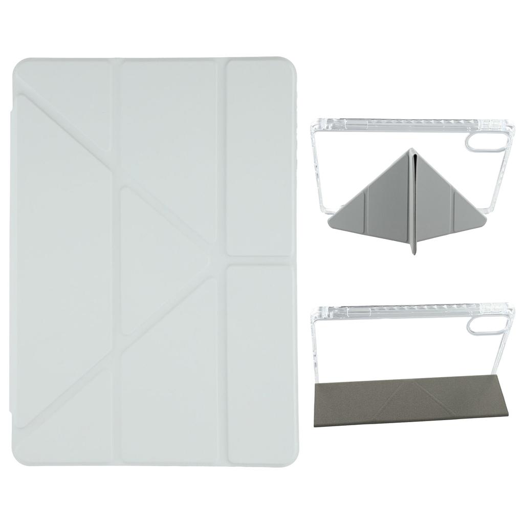 For Xiaomi Redmi Pad 2 Etui PU Lær Origami Stativ Gjennomsiktig Nettbrettdeksel