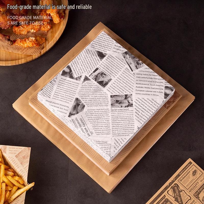 Oil-Proof Paper Mat for Grilling, Frying, and Baking
