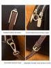Classic contrasting color women's crossbody bag fashionablecommuting multifunctional dual zipperlargecapacity single shoulderbag