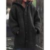 Women's Plus Size Knit Sweater Coat - Mid-Length Autumn/Winter Style