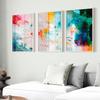 Colorful Abstract Modern Green Orange Red Posters and Prints Canvas Paintings Wall Art Pictures for Living Room Home Decoration
