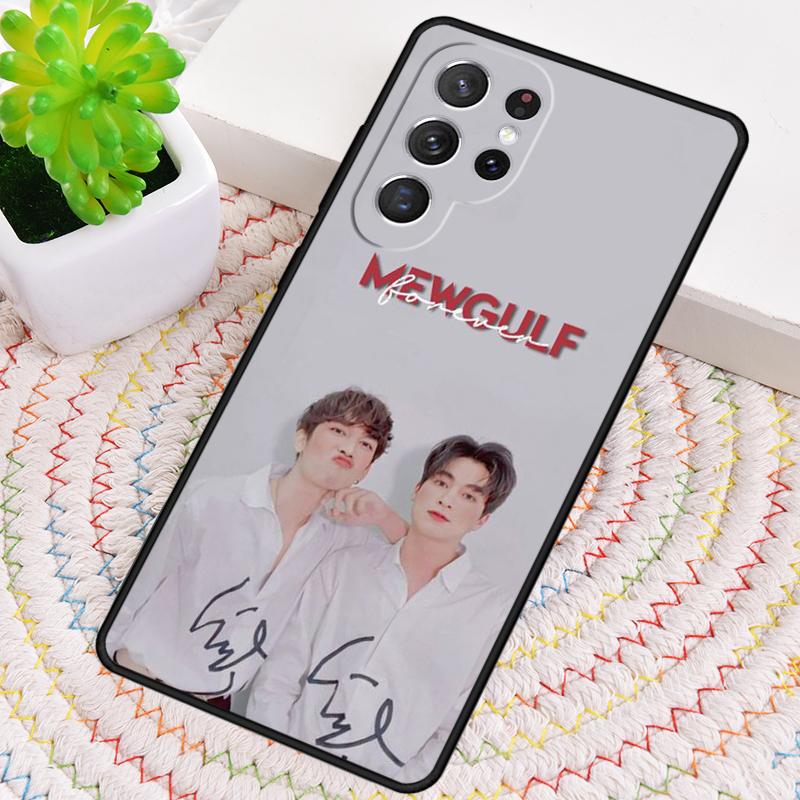 mewgulf Silicone Phone Case For Samsung Galaxy note 10 pro S26 S25 S24 S23 S22 S21 Plus S25Ultra Capa Cover